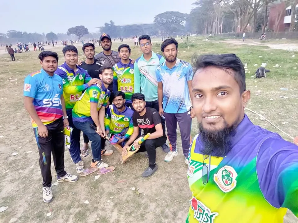 Alhamdulillah  After a long time played the match in the afternoon and won by a huge margin