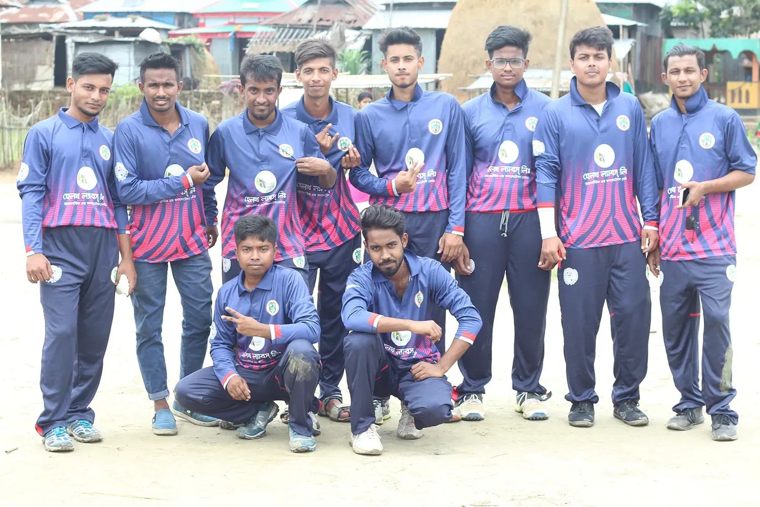 After winning the match on the Mandarbari tour